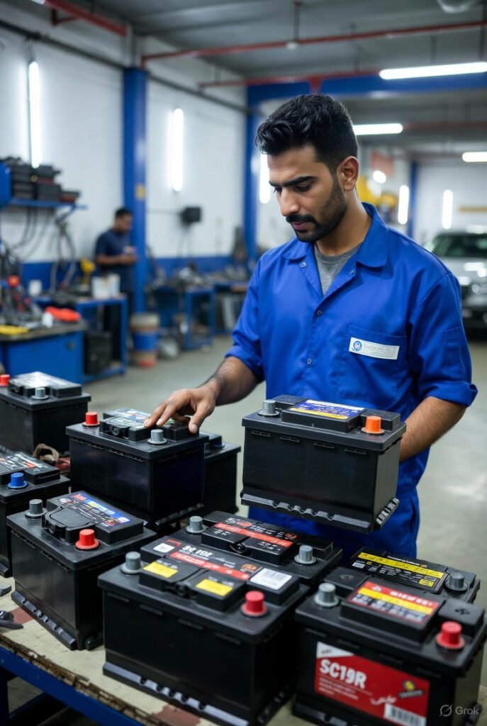 Car battery capacity comparison UAE