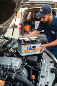 Read more about the article Dubai Fastest 15-Min & FIAMM Genuine| Free Installation — | Car Battery Replacement(2026)