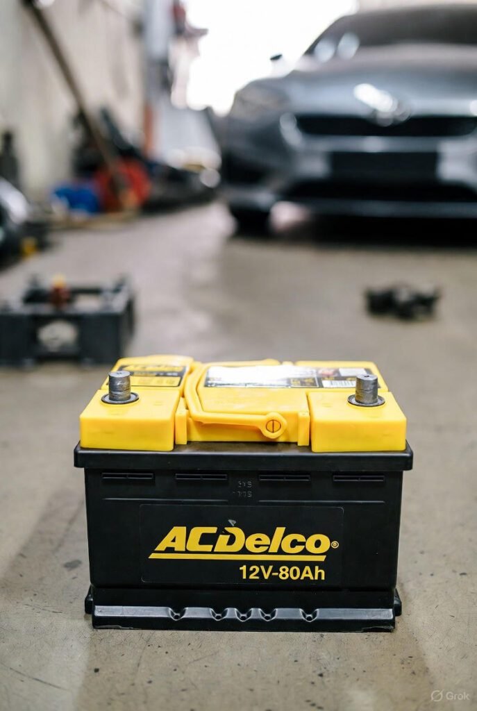 AC Delco 12V-80Ah Car Battery Dubai – Premium Performance