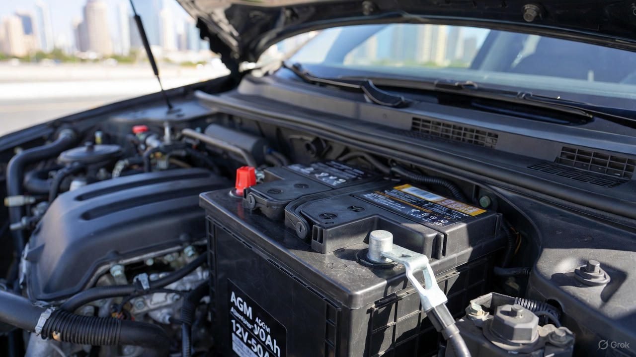 AGM 12V-50Ah (Most Popular) – Complete Guide for Dubai Drivers 2026