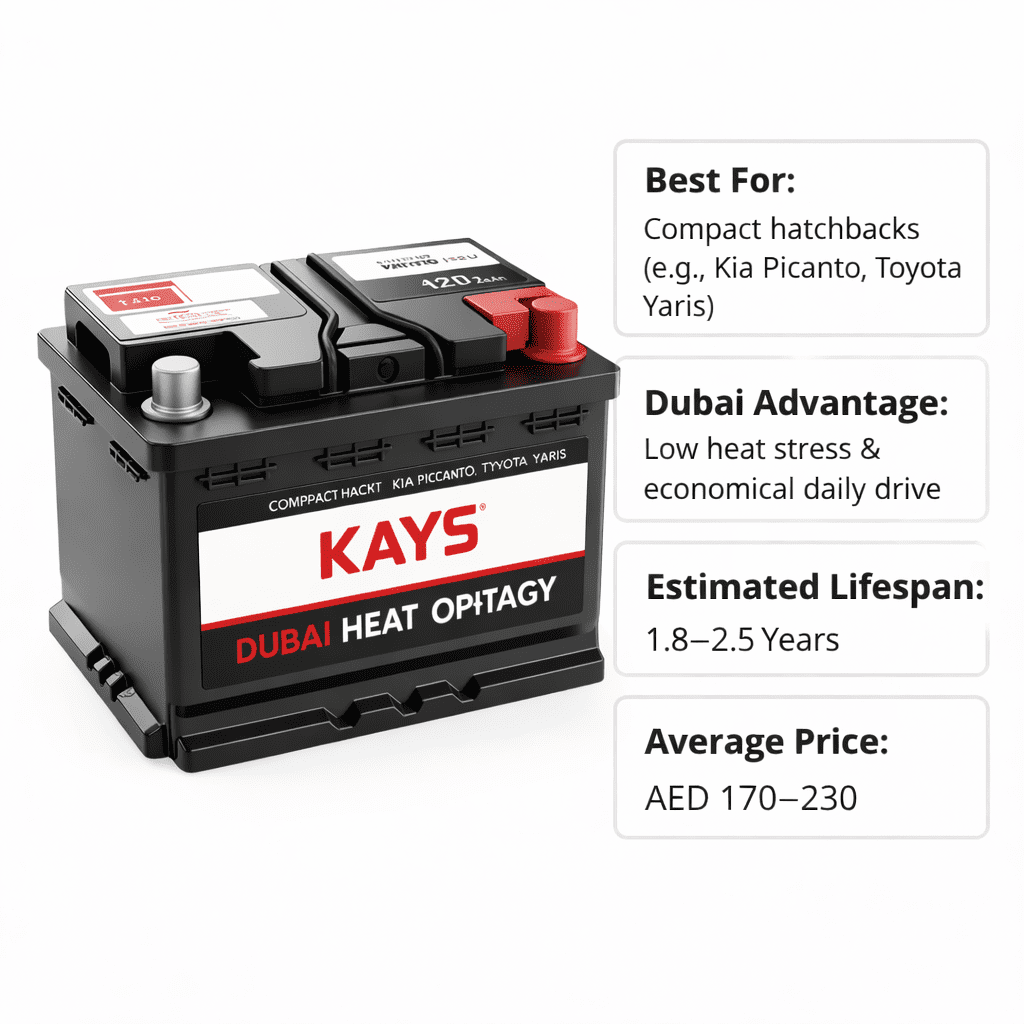 Dubai car battery replacement 2026 with fastest 15‑minute Kays genuine battery installation, free health check, and warranty registration