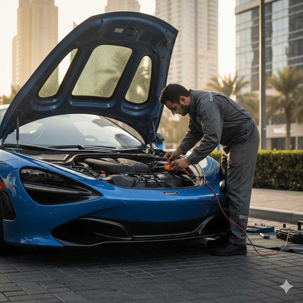 Car Battery Draining Overnight in Dubai Winter