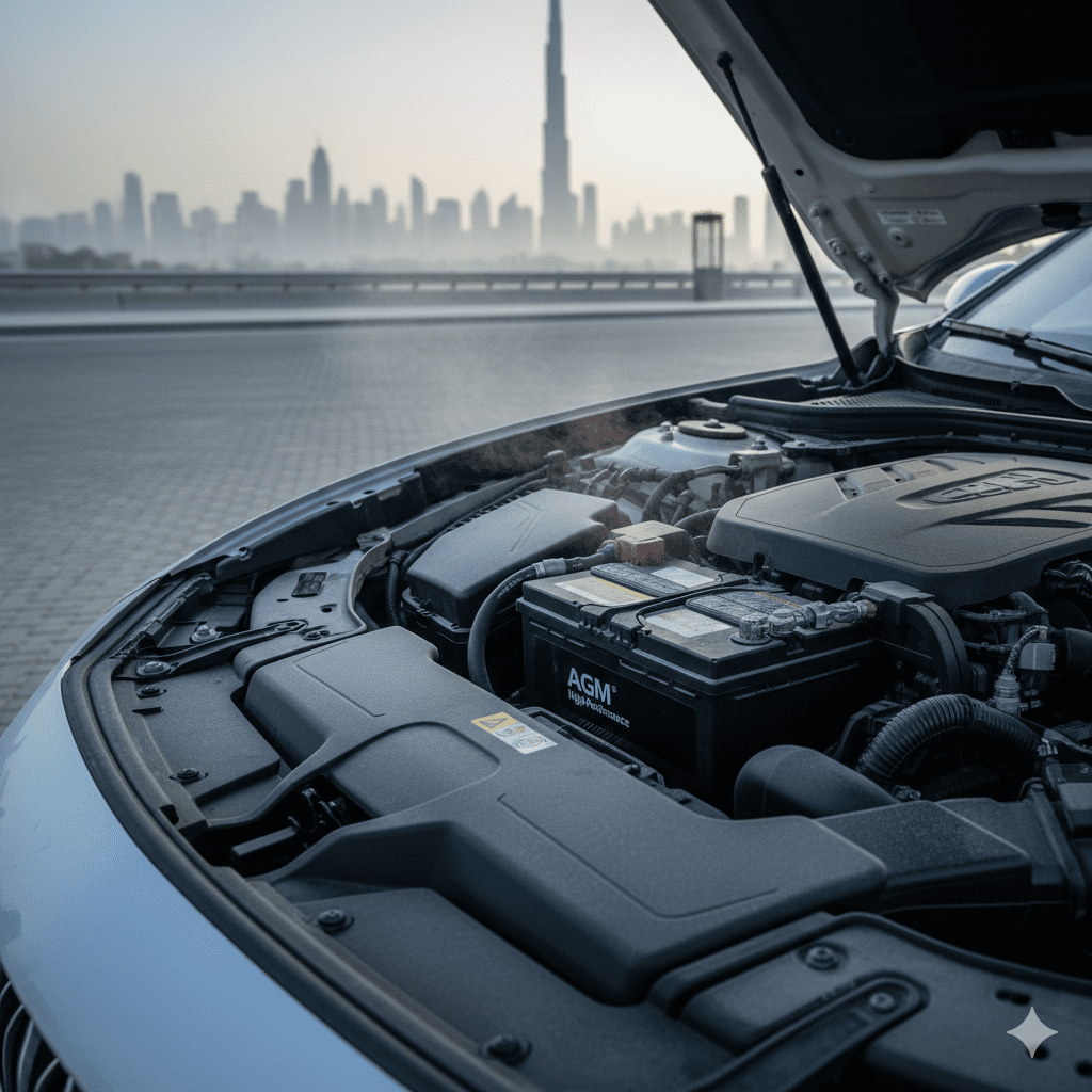 Best AGM Car Battery for Dubai Winter Season