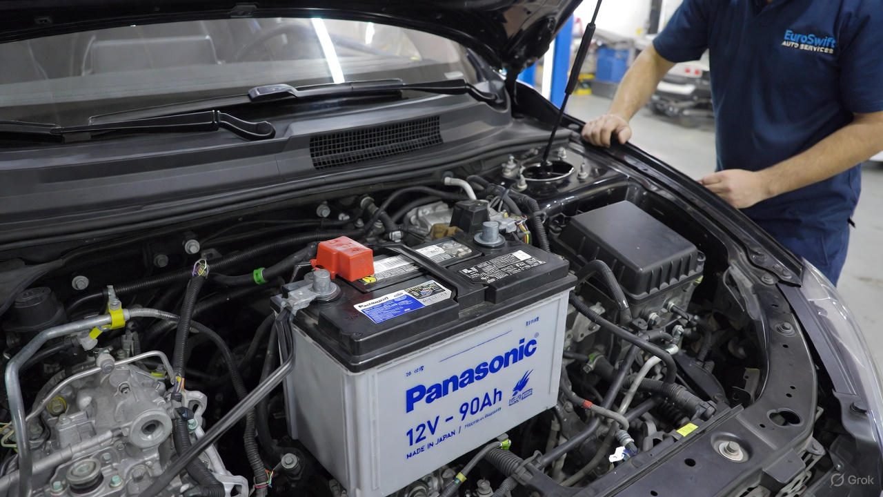 Panasonic 12V – 90Ah (91 AH – High Rated Brand): Complete Guide for Car Owners in Dubai 2026