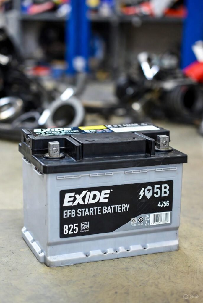Exide EFB Starter Battery enhanced flooded technology