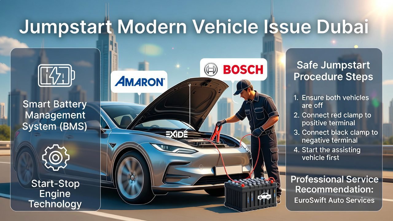 Jumpstart Modern Vehicle Issue Dubai