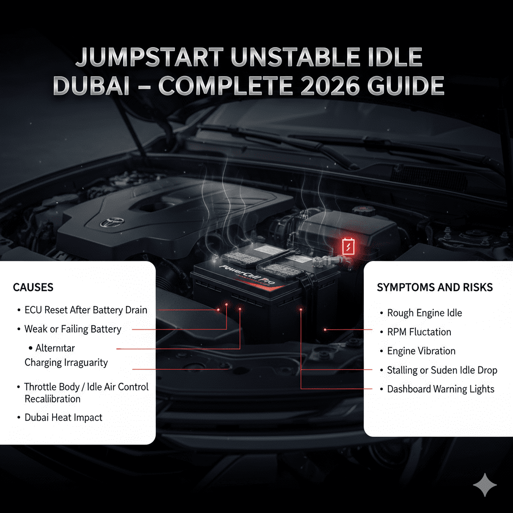 Jumpstart Unstable Idle Dubai – Complete (2026) Guide