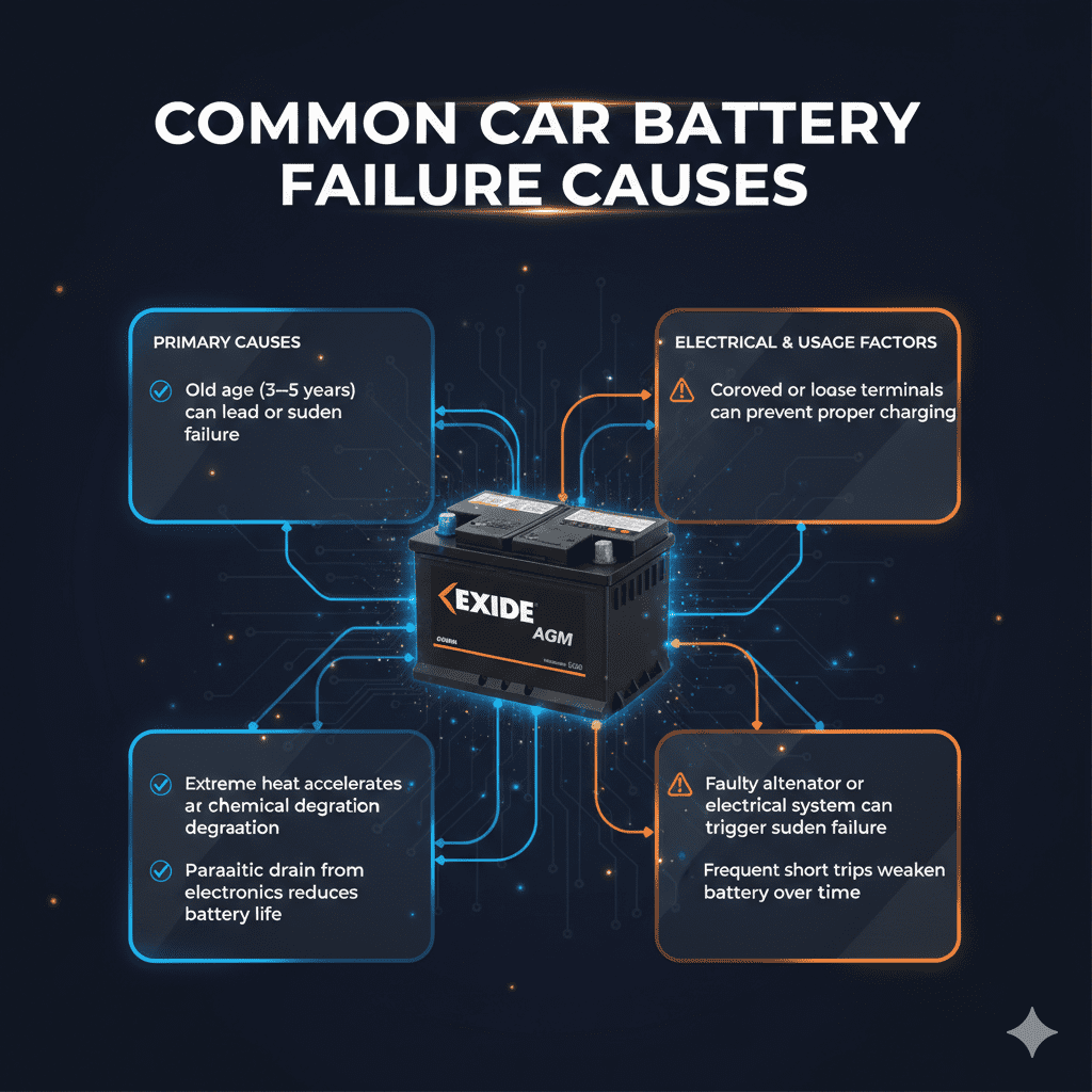 Battery Failing Suddenly Dubai – Complete Guide (2026)