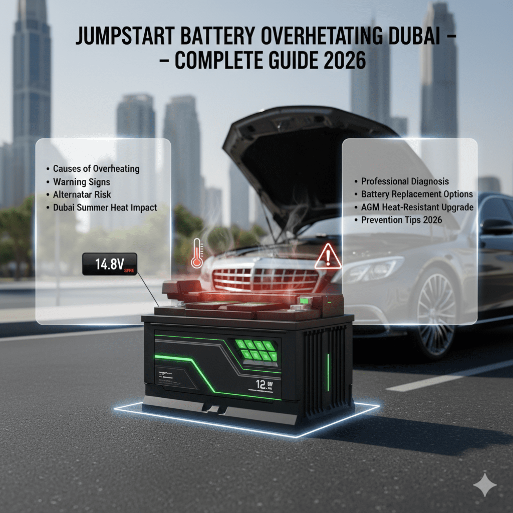 Jumpstart Battery Overheating Dubai – Complete Guide (2026)