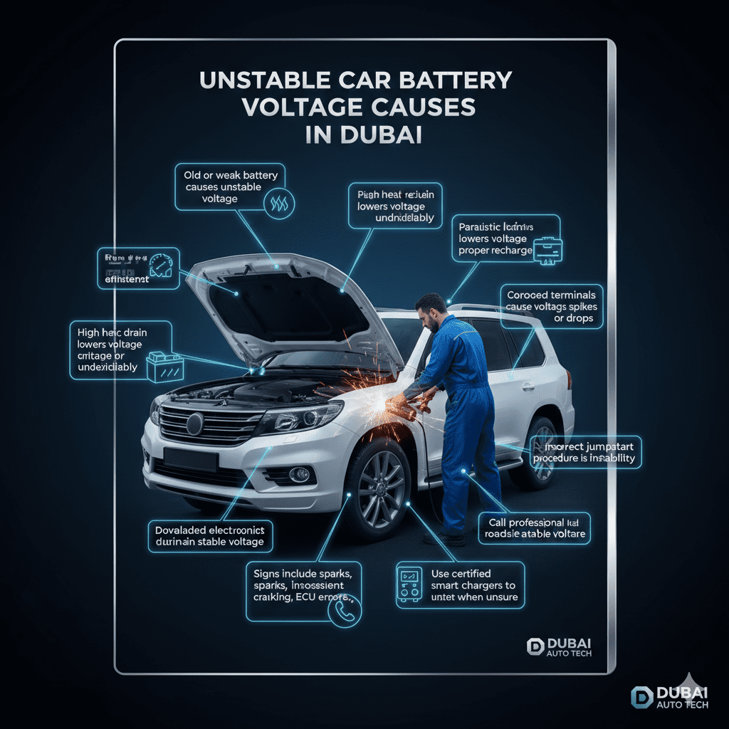 Jumpstart Battery Instability Dubai
