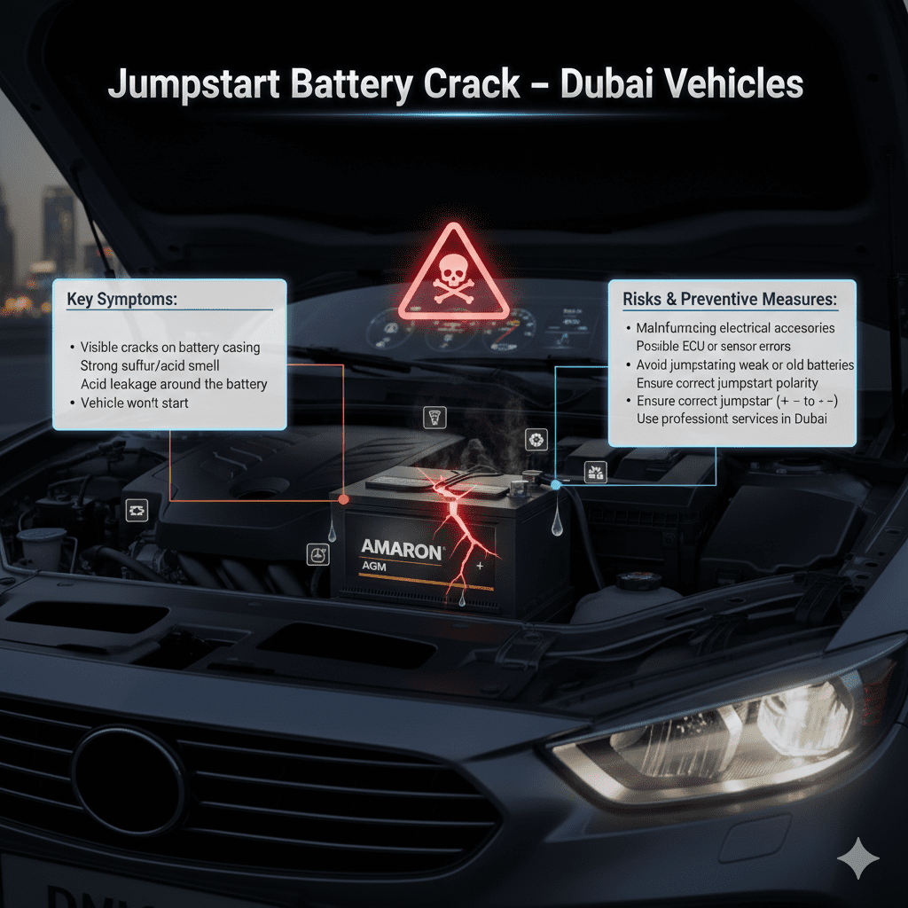Jumpstart Battery Crack Dubai – Complete (2026) Guide