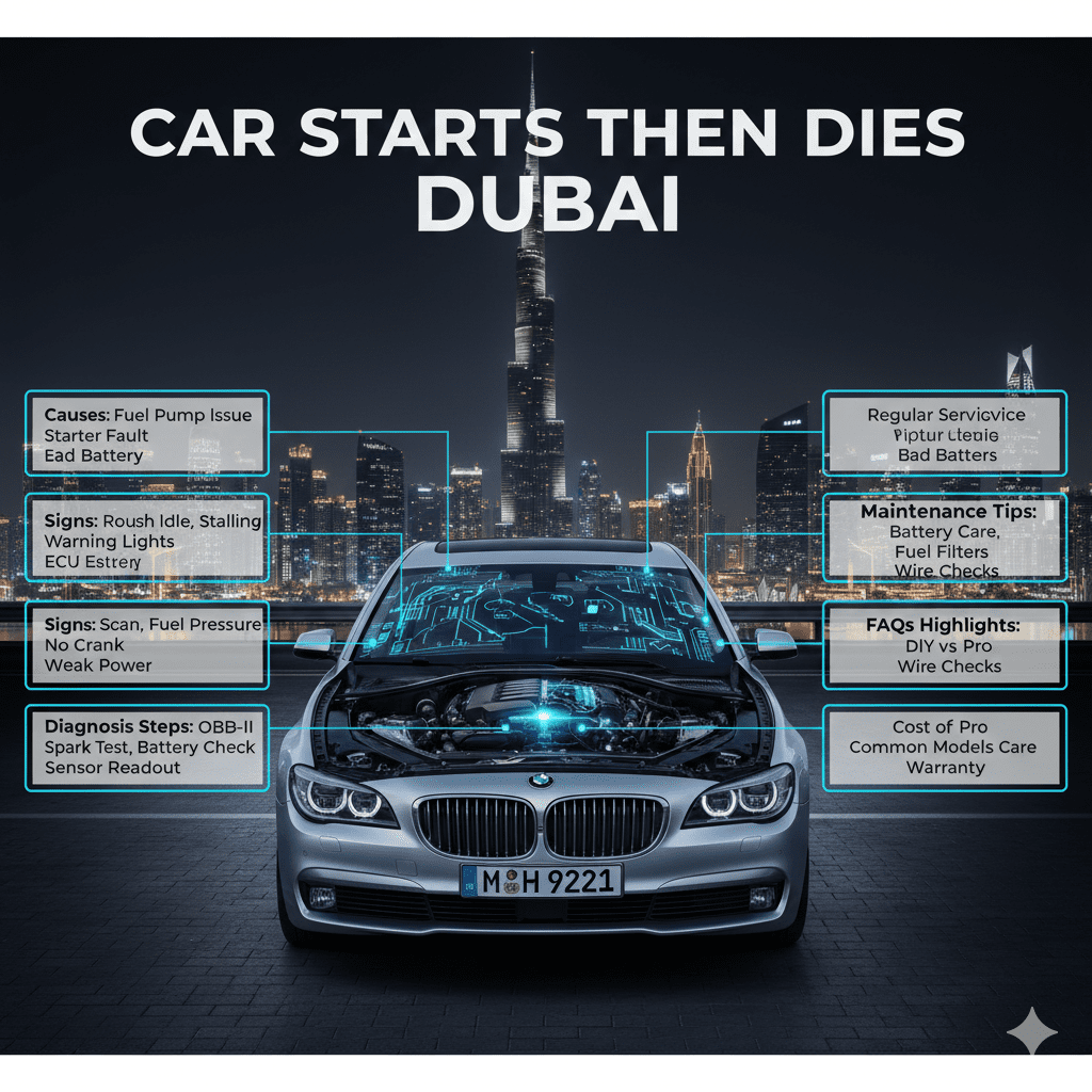 Car Starts Then Dies Dubai — Complete Guide (2026)