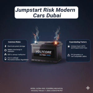 Read more about the article Jumpstart Risk Modern Cars Dubai : Complete (2026) Guide
