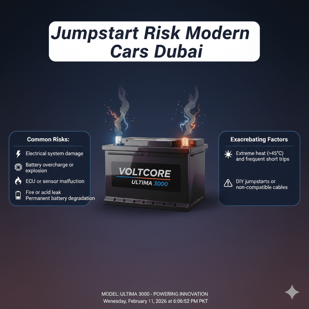 Jumpstart Risk Modern Cars Dubai : Complete (2026) Guide