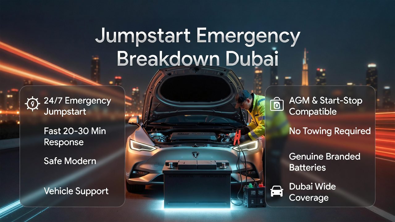 Jumpstart Emergency Breakdown Dubai