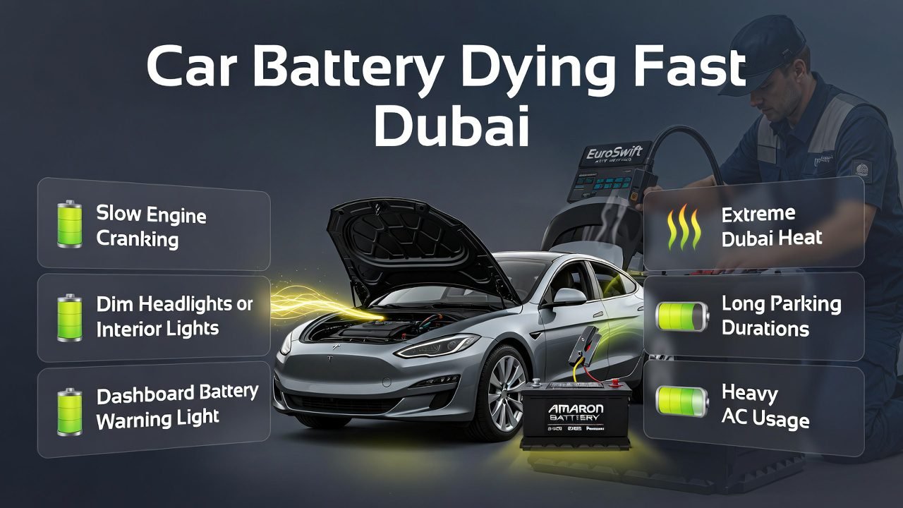 Car Battery Dying Fast Dubai