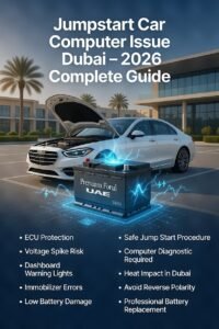 Read more about the article Jumpstart Car Computer Issue Dubai – Complete (2026) Guide