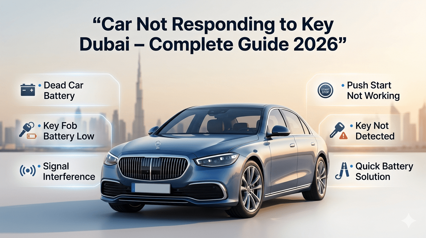 Car Not Responding to Key Dubai – Complete Guide (2026)