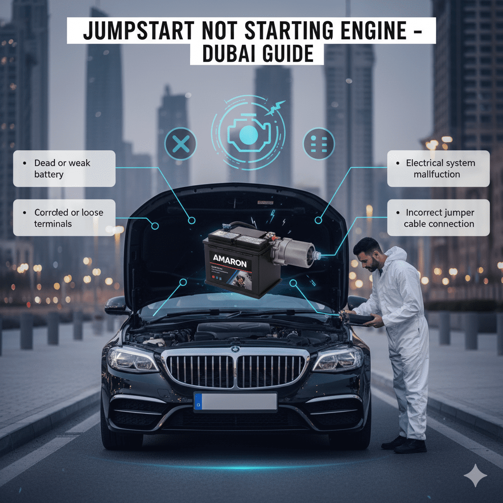 Jumpstart Not Starting Engine Dubai – Complete Guide (2026)