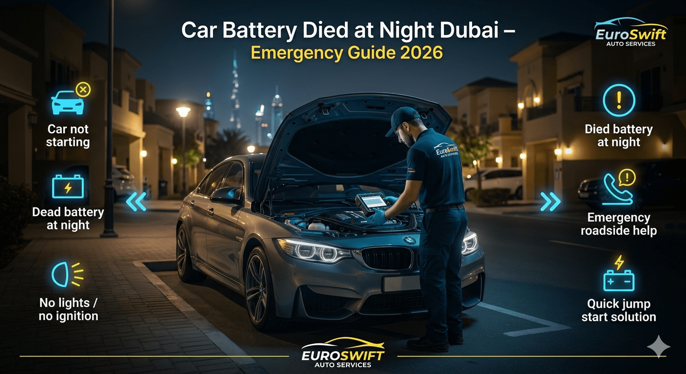 Car Battery Died at Night Dubai – Complete Guide (2026)