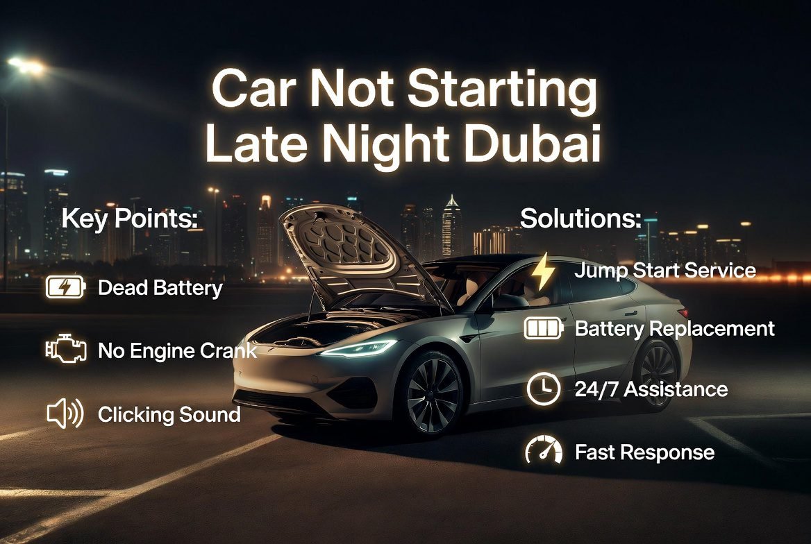 Car Not Starting Late Night Dubai – Complete Guide (2026)