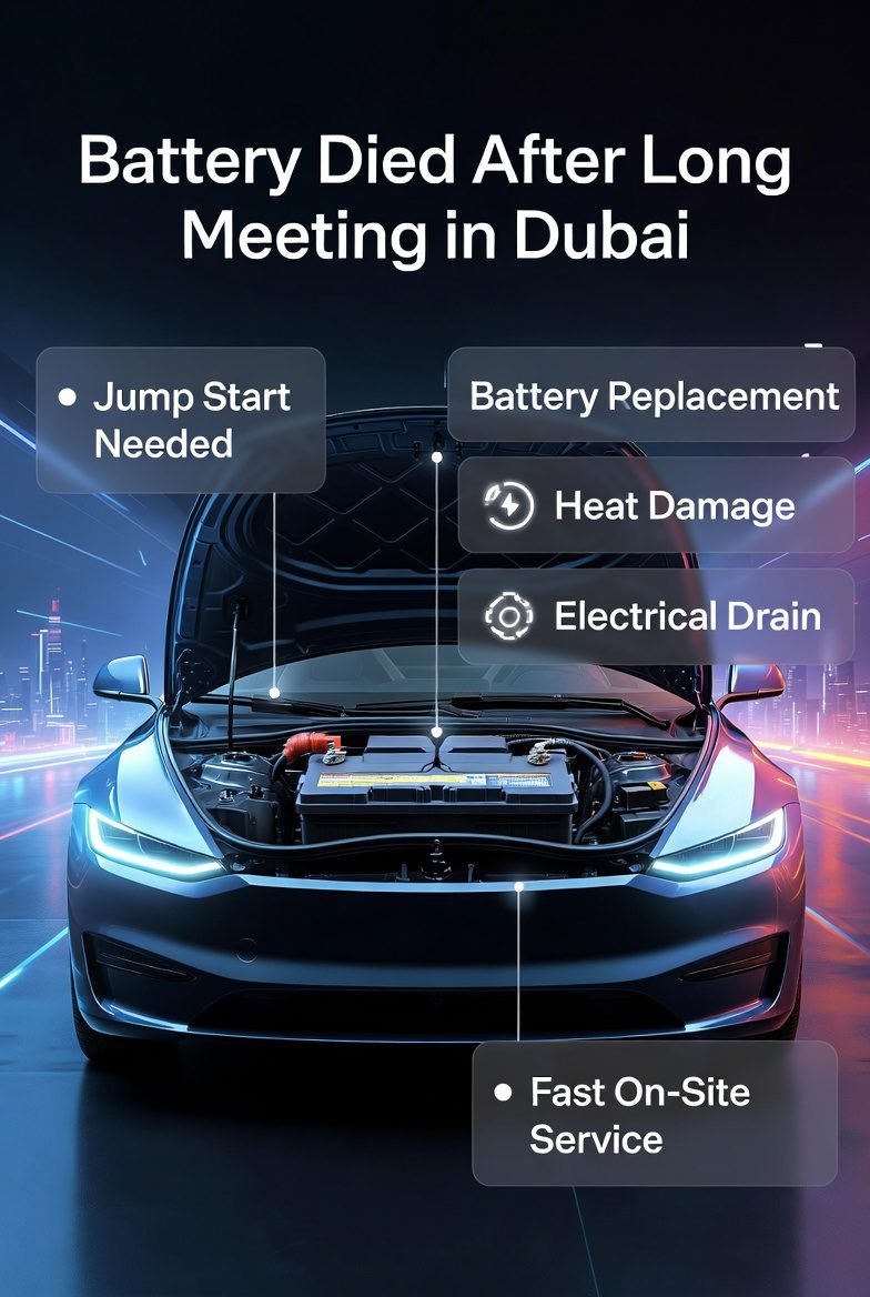 Battery Died After Long Meeting in Dubai – Complete Guide (2026)