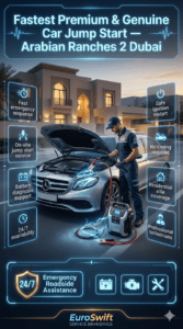 Read more about the article Fastest Premium & Genuine Car Jump Start Arabian Ranches 2 Dubai