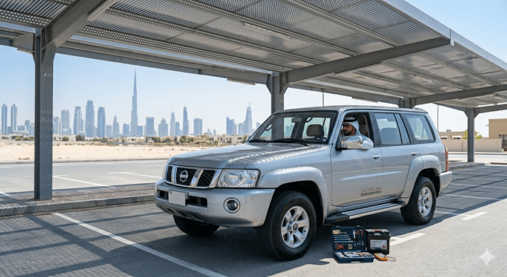 Prevention tips for car not starting after long time in Dubai heat conditions