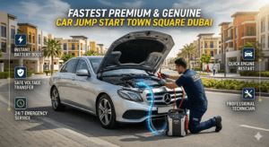 Read more about the article Fastest Premium & Genuine Car Jump Start Town Square Dubai