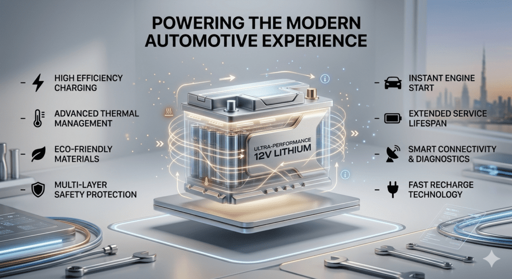 Premium infographic showing {TOPIC} with central visual and side bullet points in a modern user guide layout