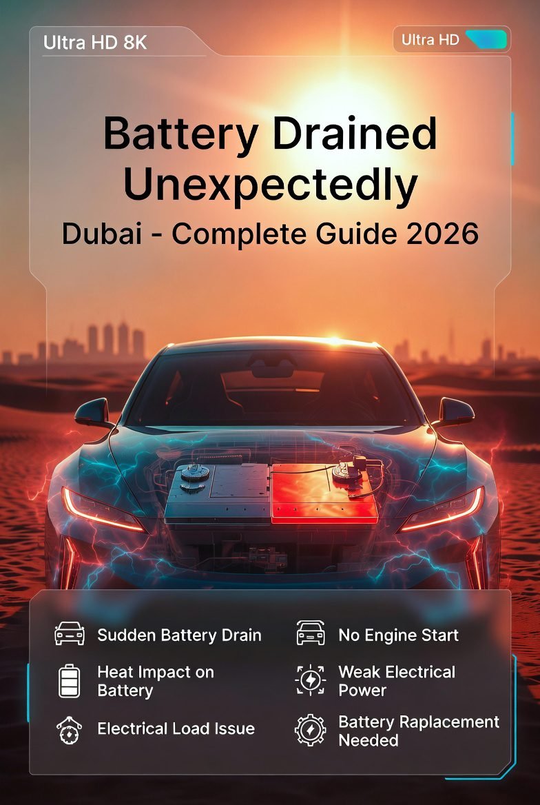 Battery Drained Unexpectedly Dubai – Complete Guide (2026)