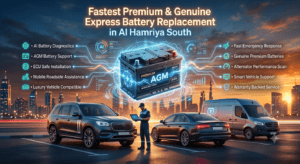Read more about the article Fastest Premium & Genuine Express Battery Replacement in Al Hamriya South