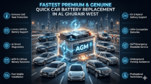 Read more about the article Fastest Premium & Genuine Quick Car Battery Replacement in Al Ghurair West