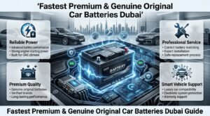 Read more about the article Fastest Premium & Genuine Original Car Batteries Dubai