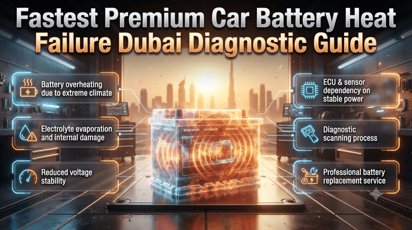 Fastest Premium & Genuine Battery Drained Due to Heat Exposure Dubai