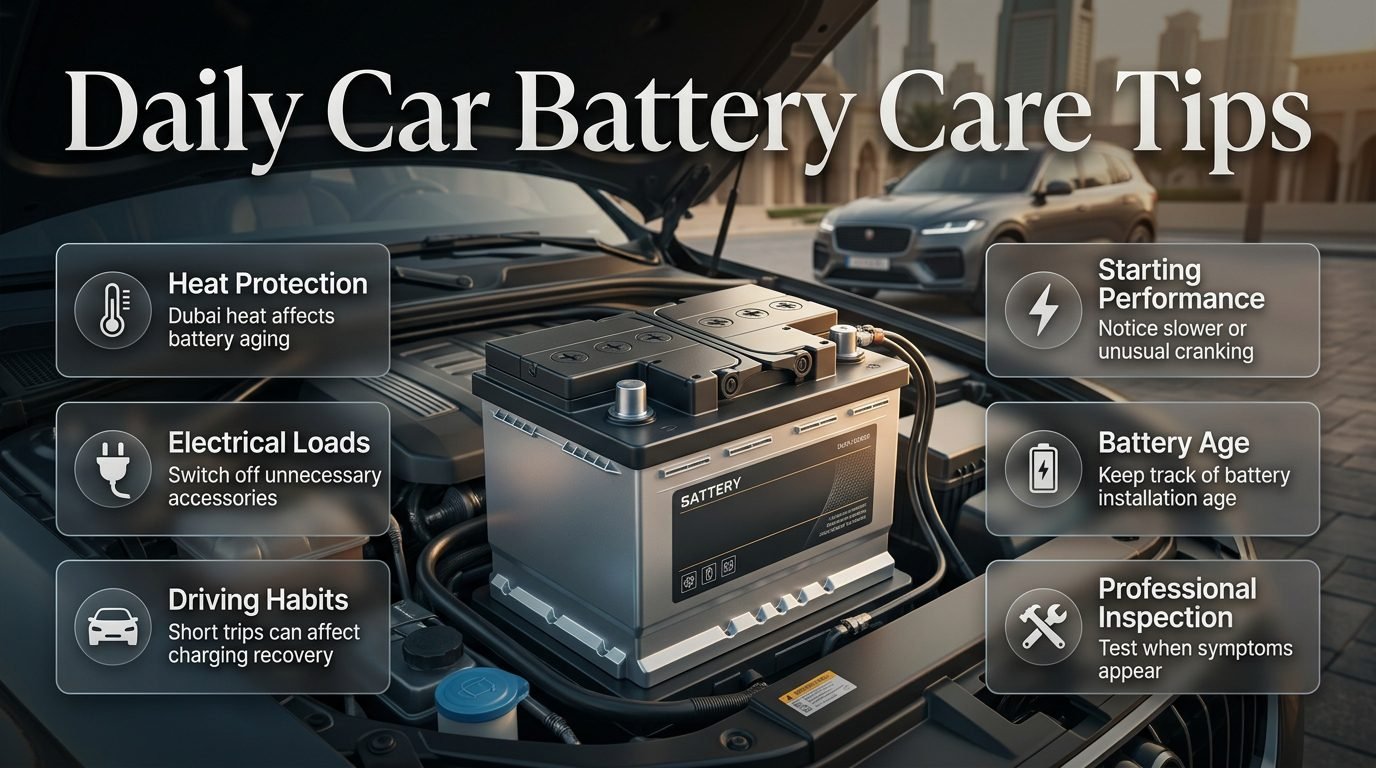 Daily Car Battery Care Tips