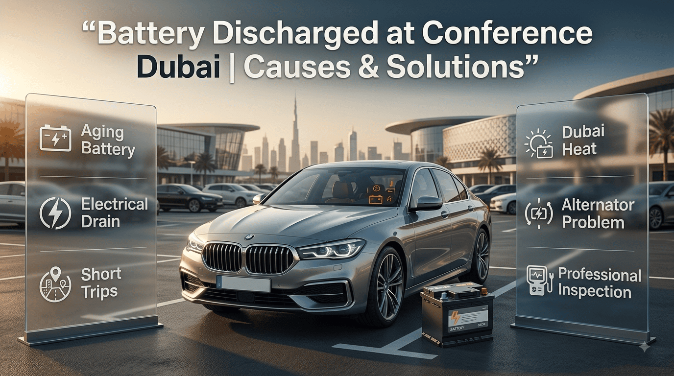 Battery Discharged at Conference Dubai