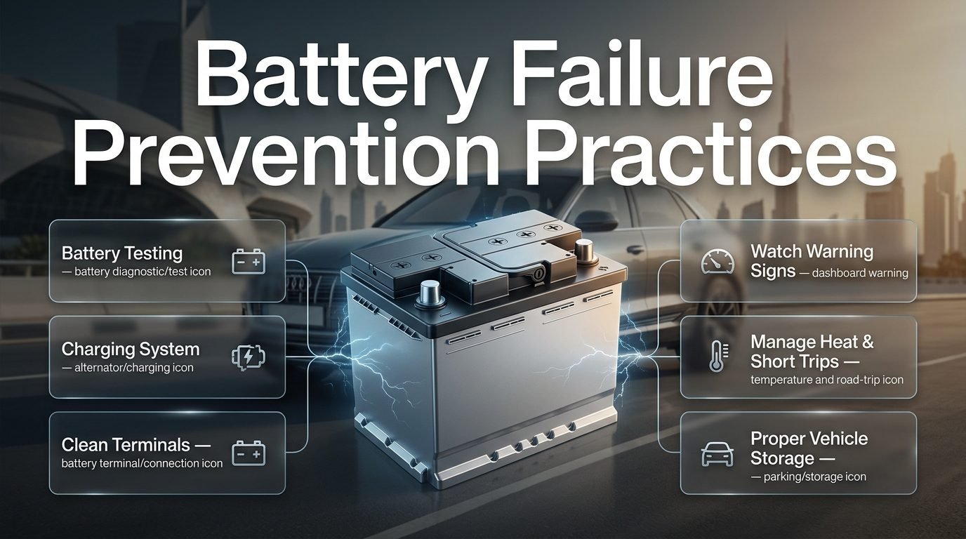 Battery Failure Prevention Practices in Dubai