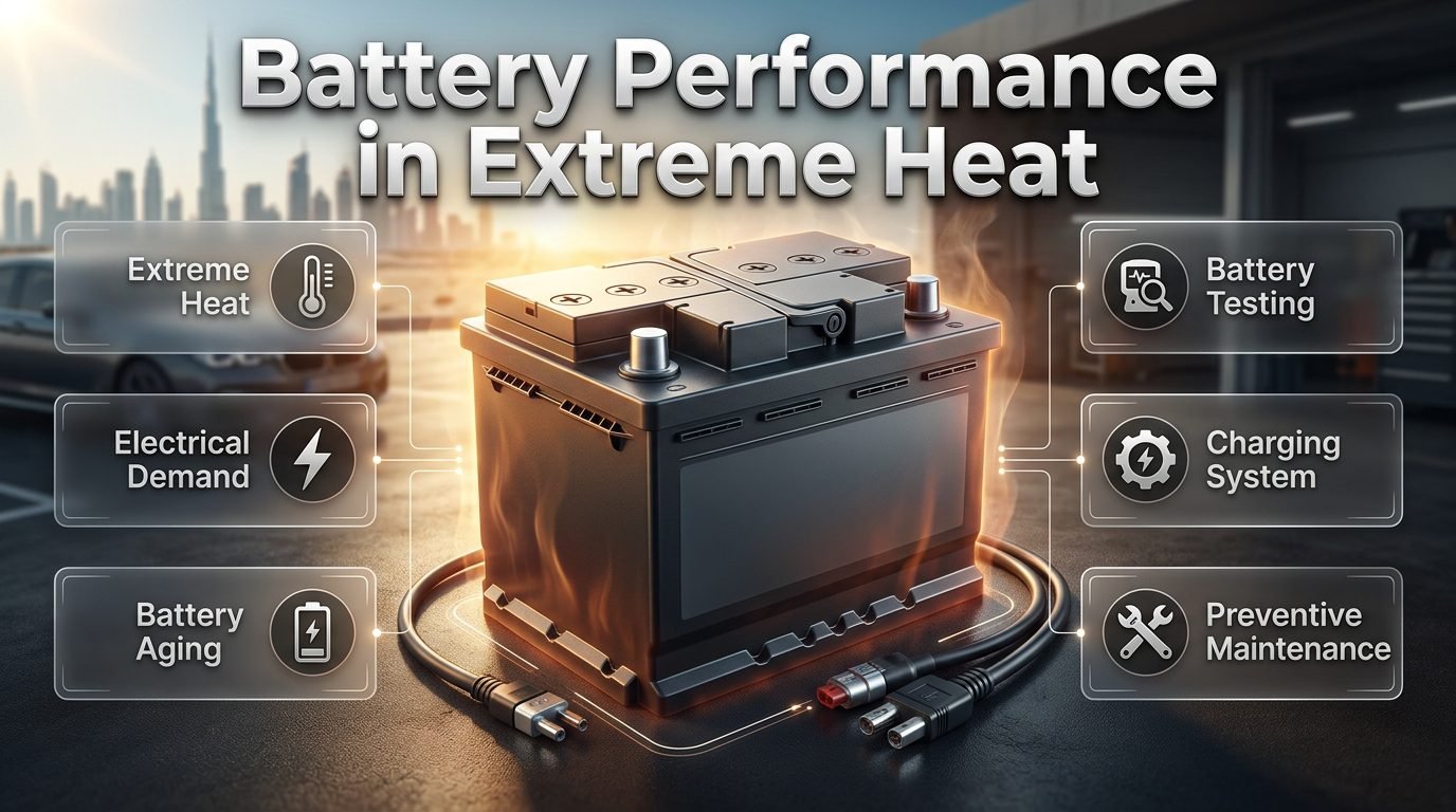 Battery Performance in Extreme Heat in Dubai