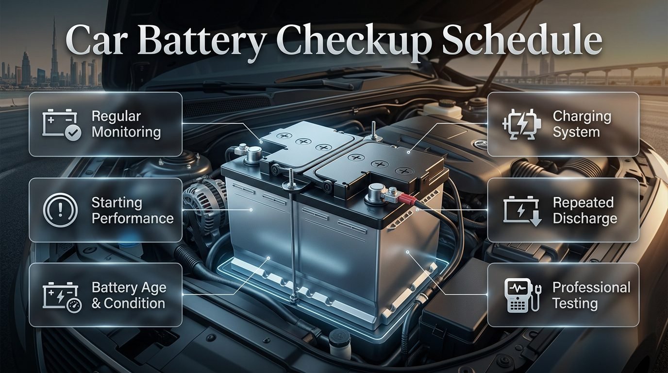 Car Battery Checkup Schedule