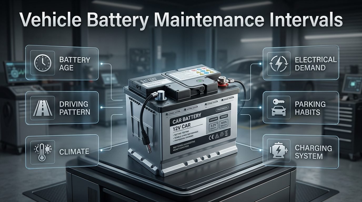 Vehicle Battery Maintenance Intervals