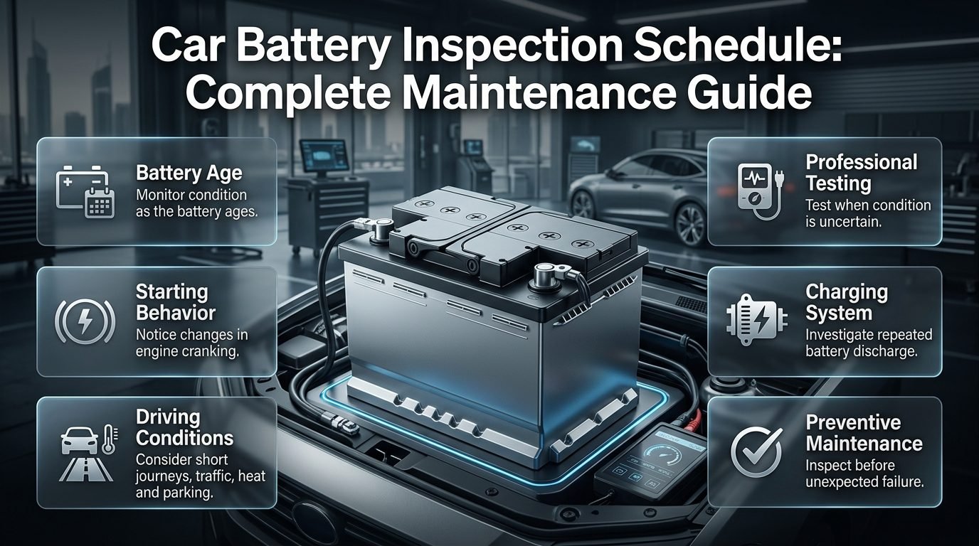 Car Battery Inspection Schedule