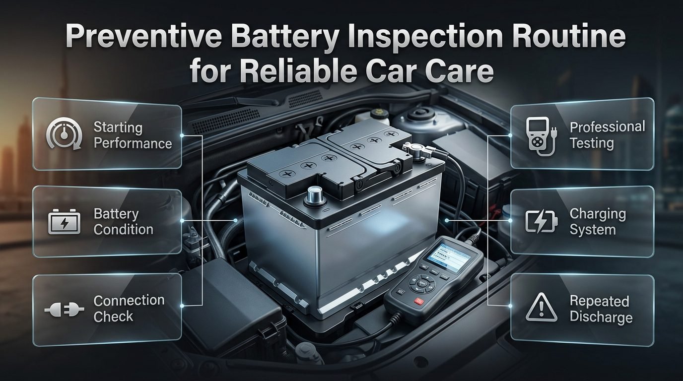 Preventive Battery Inspection Routine
