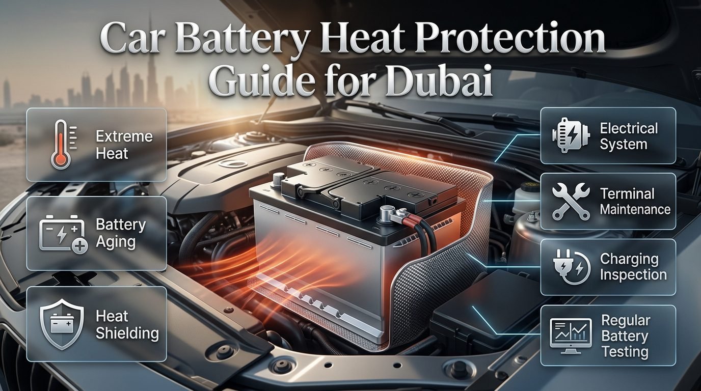 Car Battery Heat Protection in Dubai