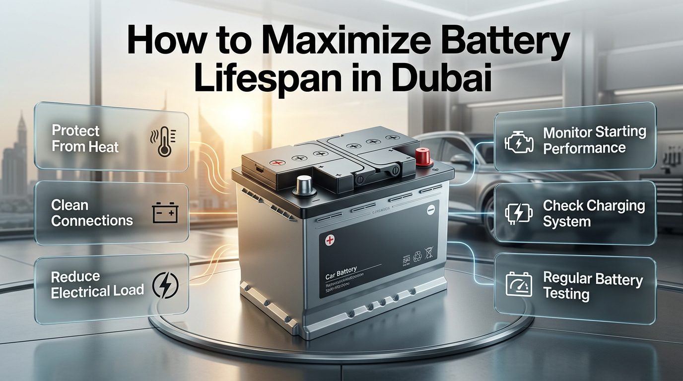 How to Maximize Car Battery Lifespan in Dubai