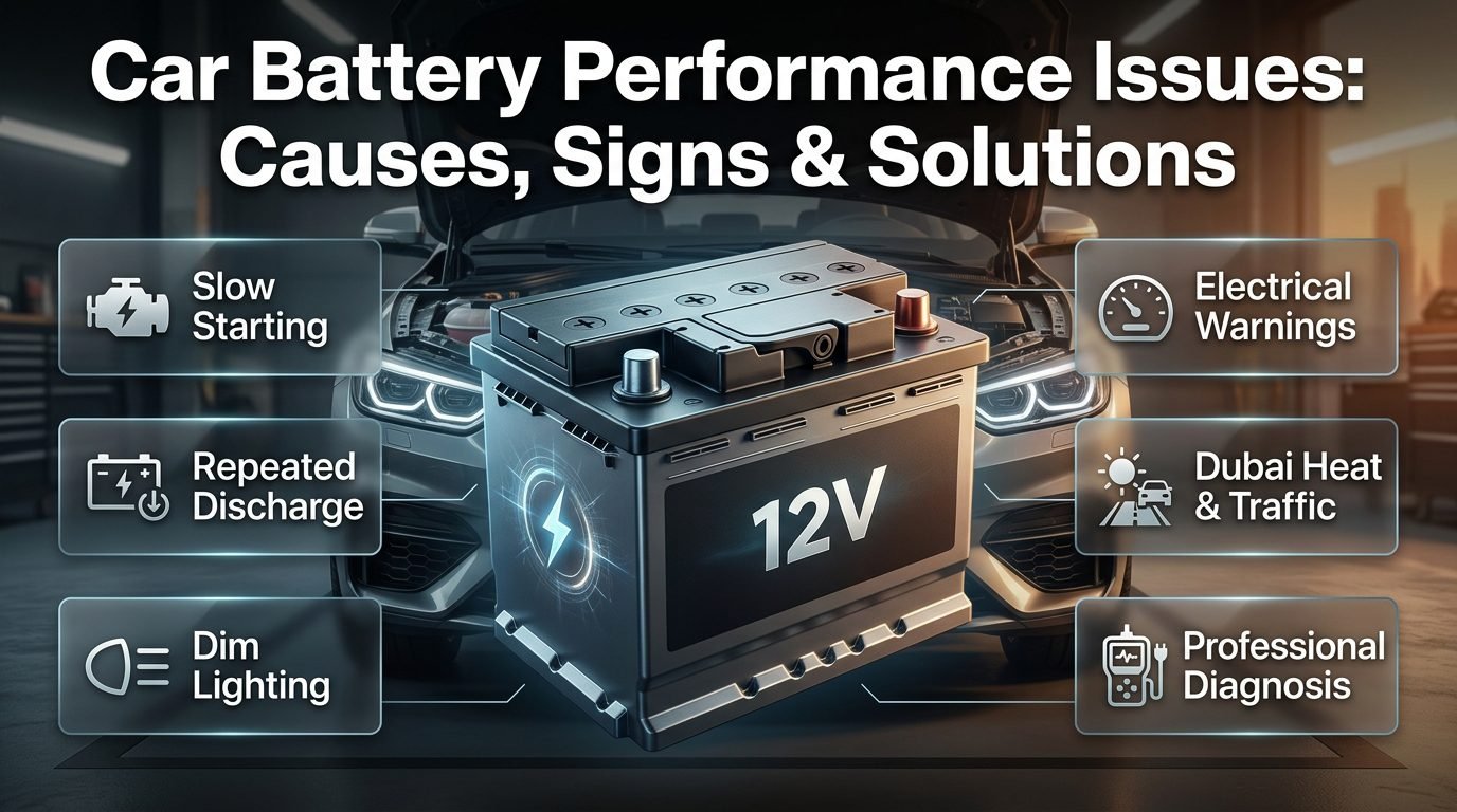 Car Battery Performance Issues in Dubai