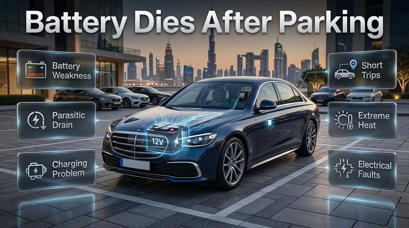 Battery Dies After Parking in Dubai
