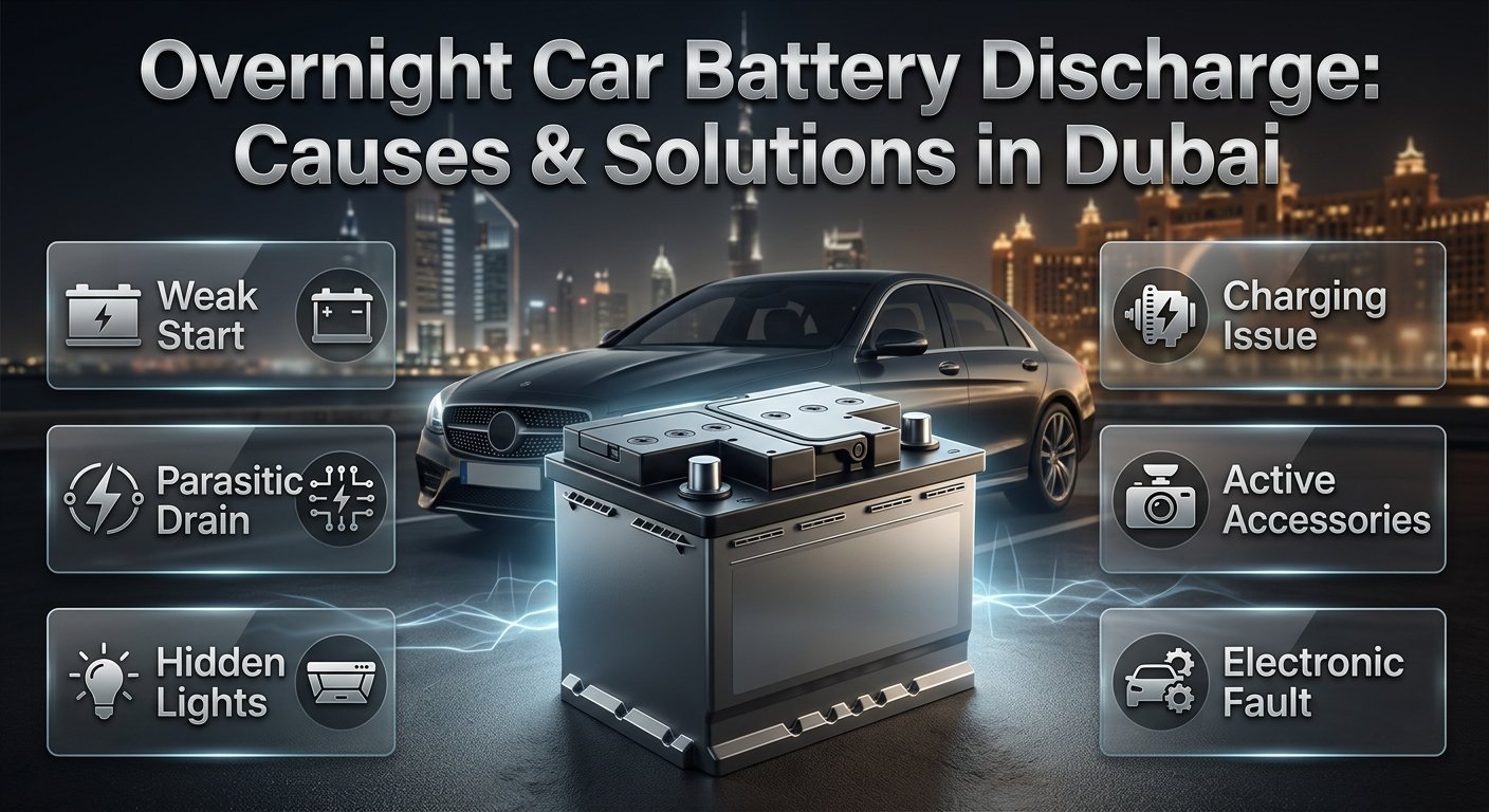 Overnight Car Battery Discharge in Dubai